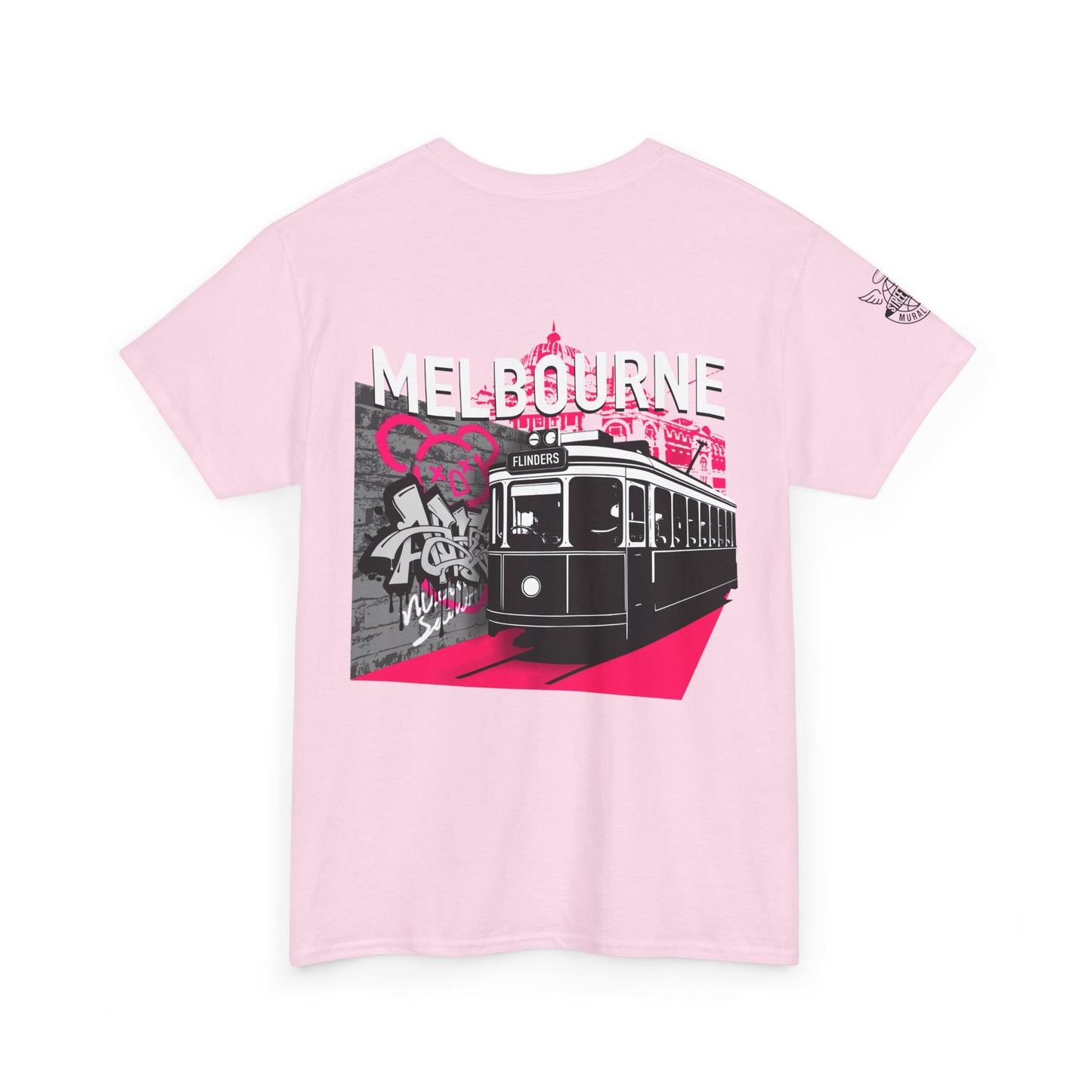 Melbourne Tram Oversized Tee - Premium