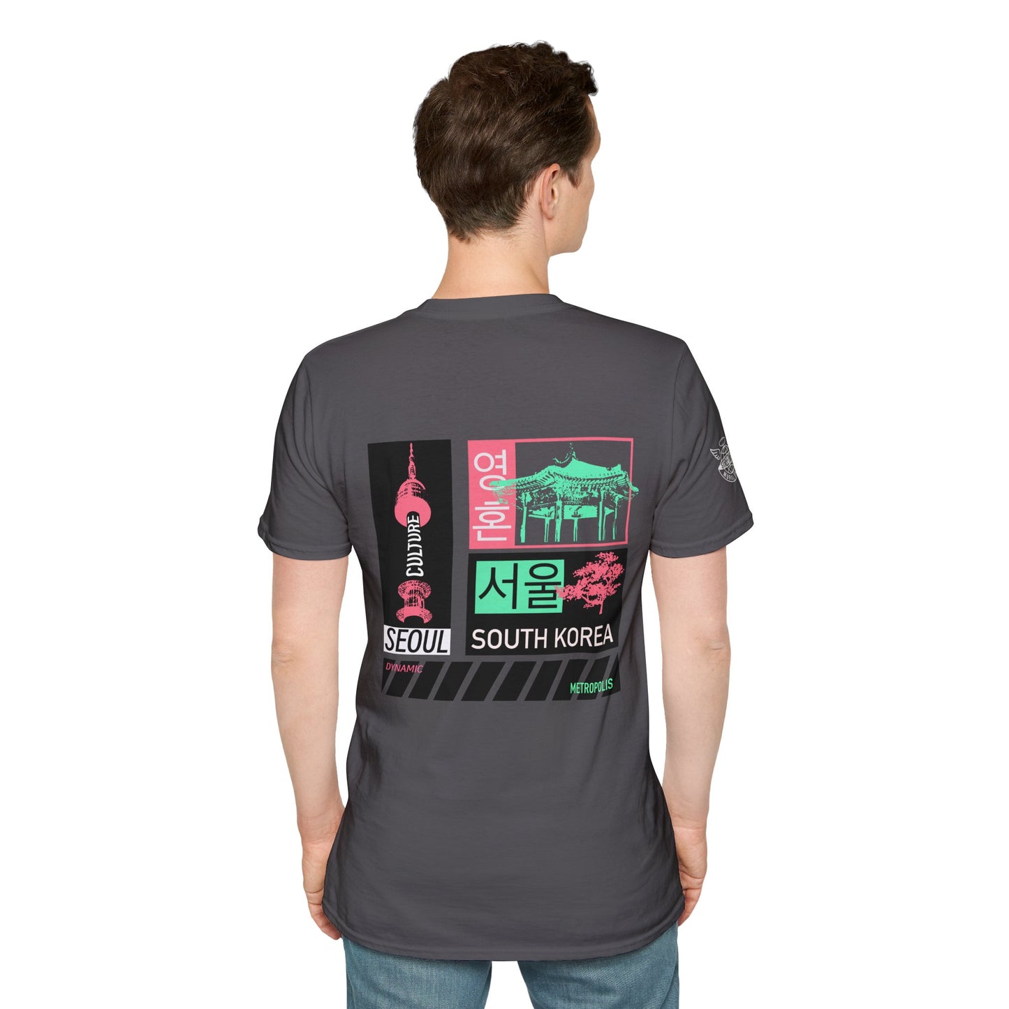 Retro Seoul Graphic T-Shirt - Premium