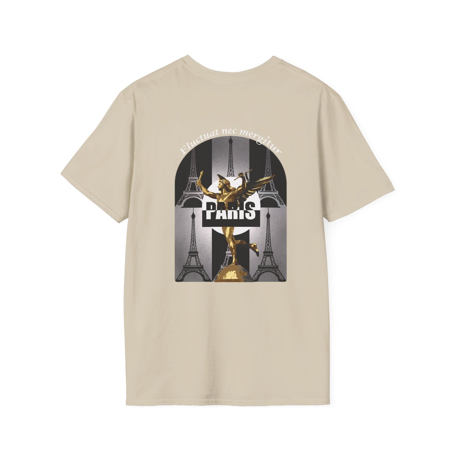 Copy of Paris Vintage Unisex Softstyle T-Shirt, Casual Graphic Tee, Travel Souvenir Shirt, Gift for Friends, Summer Wear, Urban Style