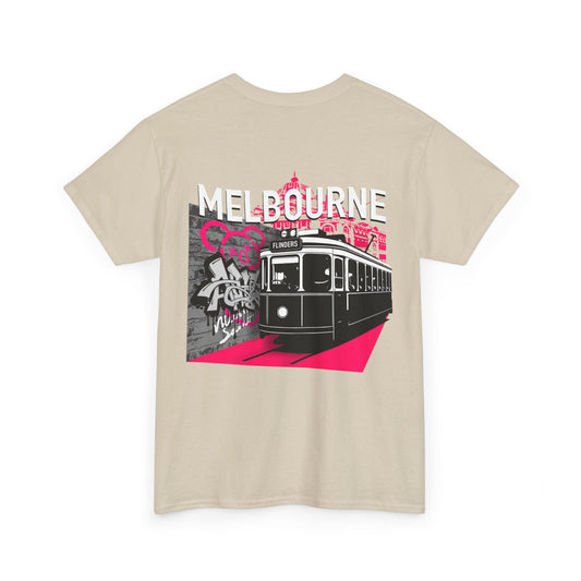 Melbourne Tram Oversized Tee - Classic