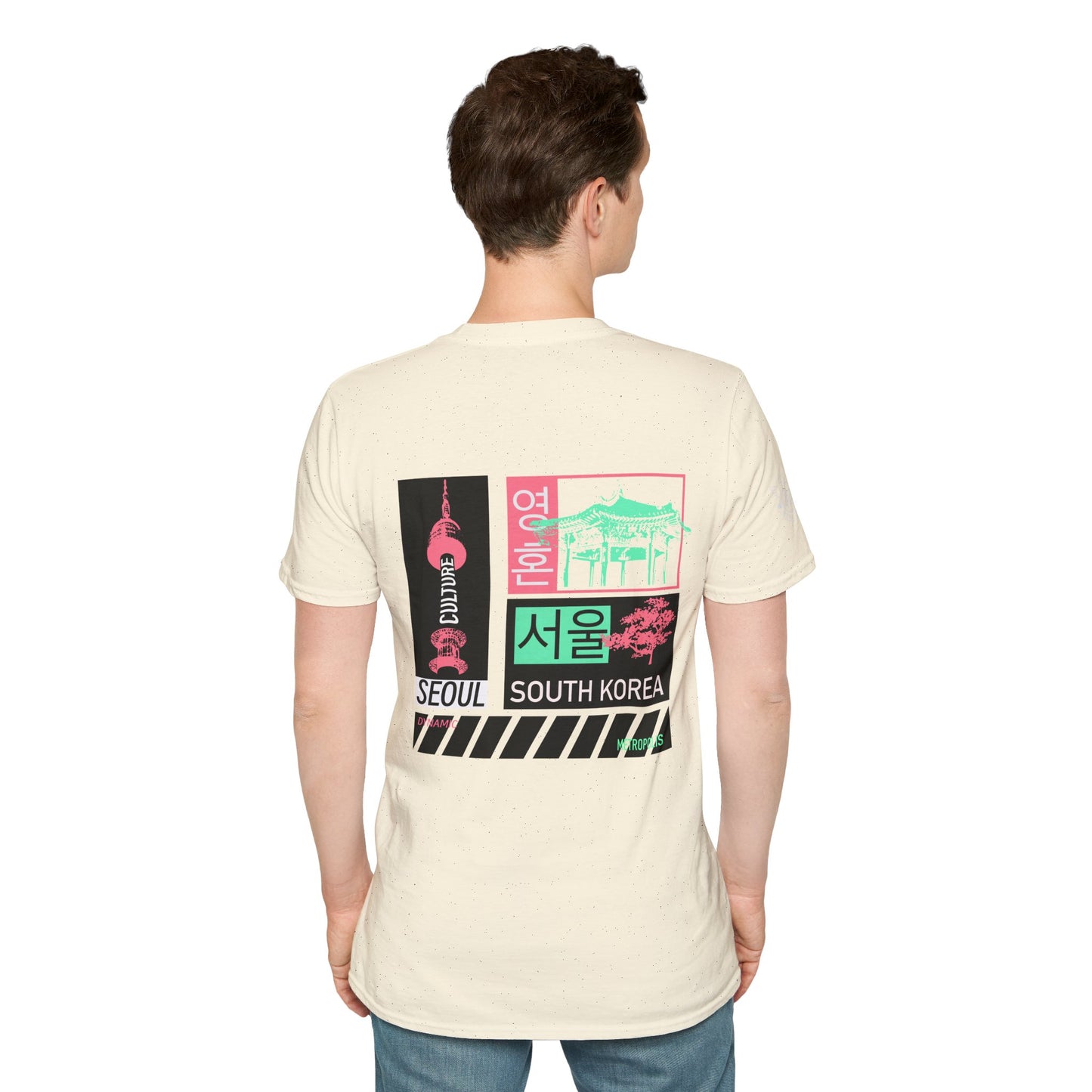 Retro Seoul Graphic T-Shirt - Premium