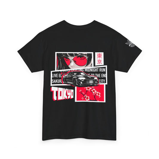 Tokyo Oversized Graphic Tee - Premium