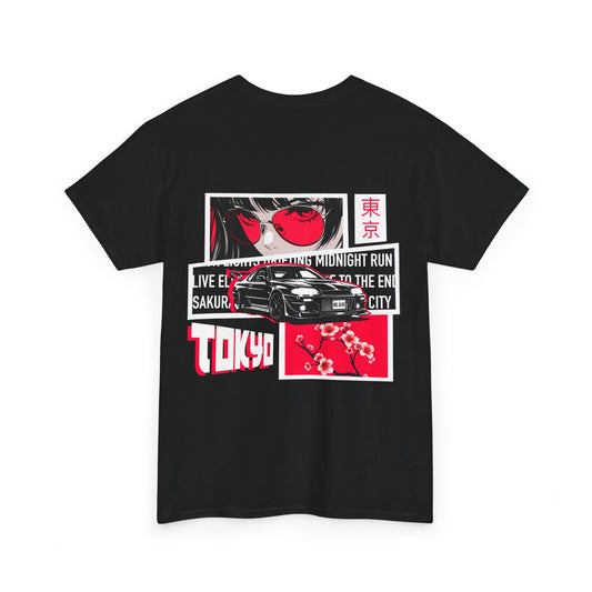 Tokyo Oversized Graphic Tee - Classic