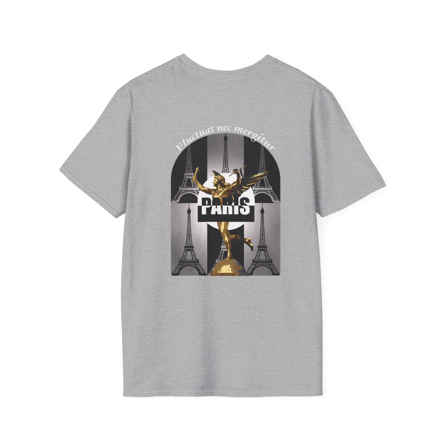 Copy of Paris Vintage Unisex Softstyle T-Shirt, Casual Graphic Tee, Travel Souvenir Shirt, Gift for Friends, Summer Wear, Urban Style