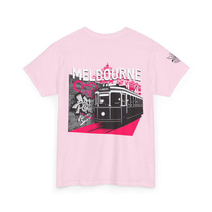 Melbourne Tram Oversized Tee - Premium
