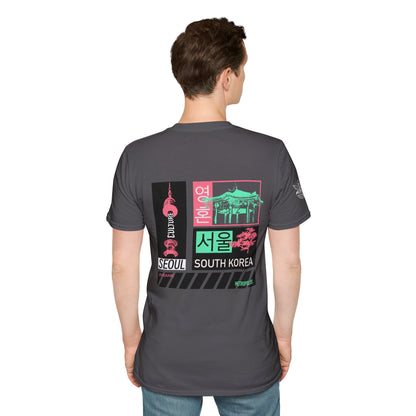 Retro Seoul Graphic T-Shirt - Premium