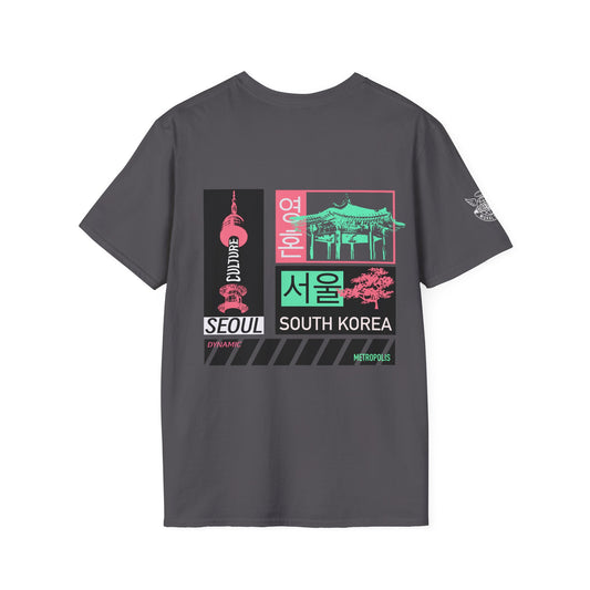 Retro Seoul Graphic T-Shirt - Premium