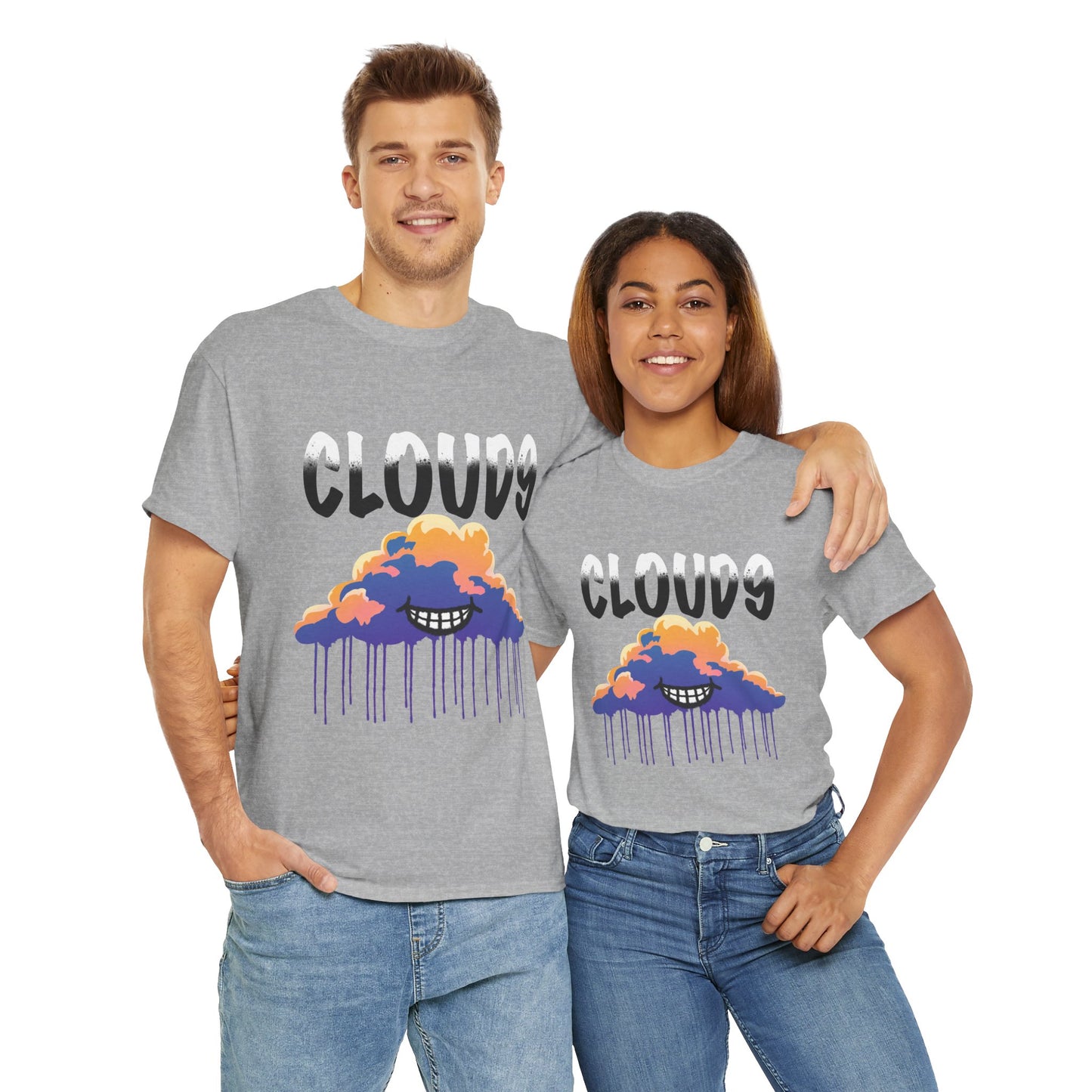 CLOUDY - T-shirt (Grey)