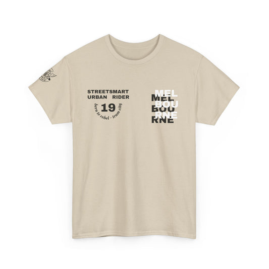 Melbourne Tram Oversized Tee - Premium