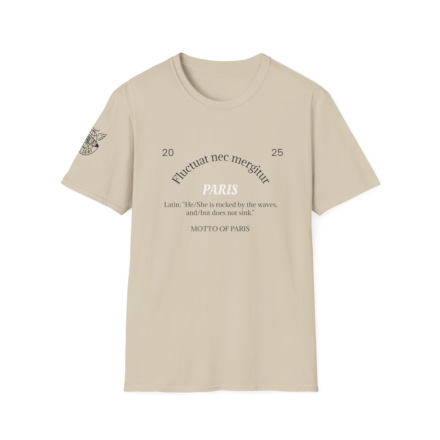 Paris Vintage Unisex Softstyle T-Shirt, Casual Graphic Tee, Travel Souvenir Shirt, Gift for Friends, Summer Wear, Urban Style
